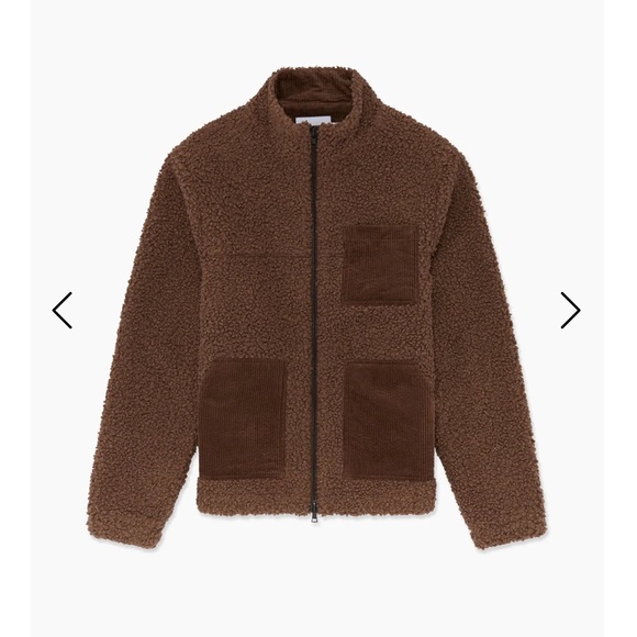 Onia Sherpa Jumbo Corduroy Shacket - Picture 7 of 12